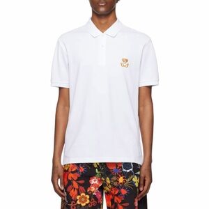 NWT Moschino White Polo with Teddy Patch